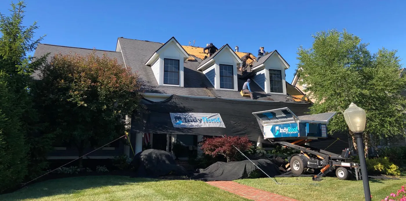 Commercial roof inspection documented in Chatham Hills